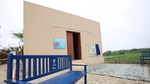 Community Center & bench by Unilever Pakistan which was made up of Recyclable Plastic