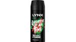 A can of Lynx Africa antiperspirant deodorant. Text reads “Greatest of All Time: The G.O.A.T of fragrance”