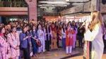 Womens are gathered in the Unilever Head Office