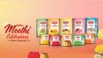 A collection of Rafhan custard, jelly, ice cream, and pudding boxes. The text on the left reads “Make Meethi Celebrations More Special”.